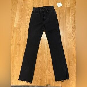 NWT favorite daughter THE SHORTIE VALENTINA SUPER HIGH RISE CIGARETTE size 26